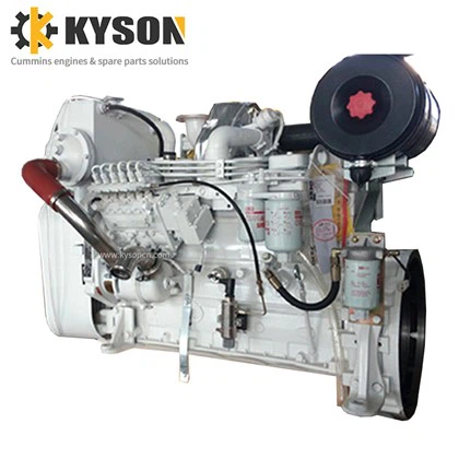 Cummins 6BT5.9-Enjin Bantuan Marin GM100 Dengan Penukar Haba